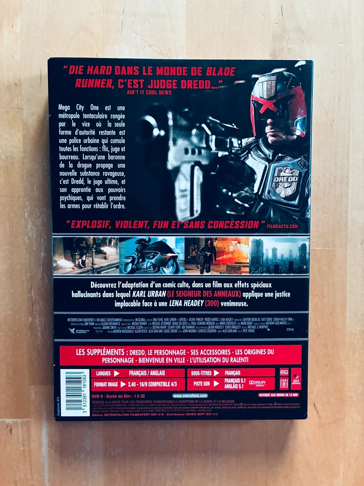 DVD Dredd. – photo 2